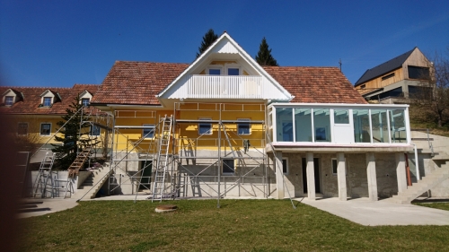 Fassade Kitzeck nachher